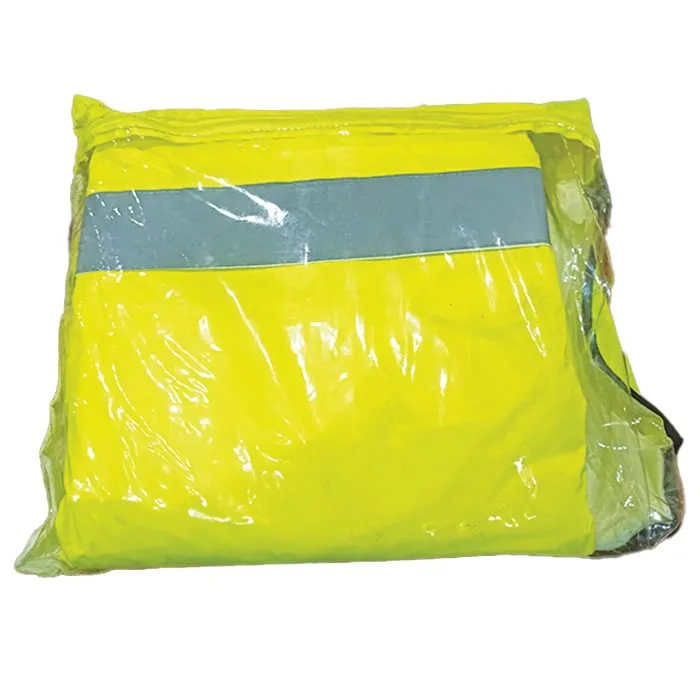 بدلة PVC ليمونى بشريط فسفوري _ 2756A