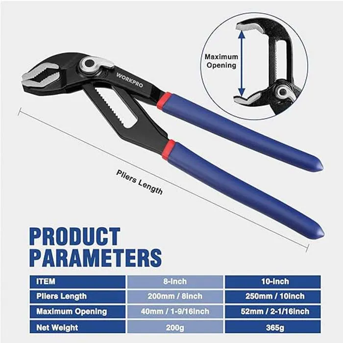 طقم بنس غراب قطعتين من وورك برو - W001309 - الصورة 2