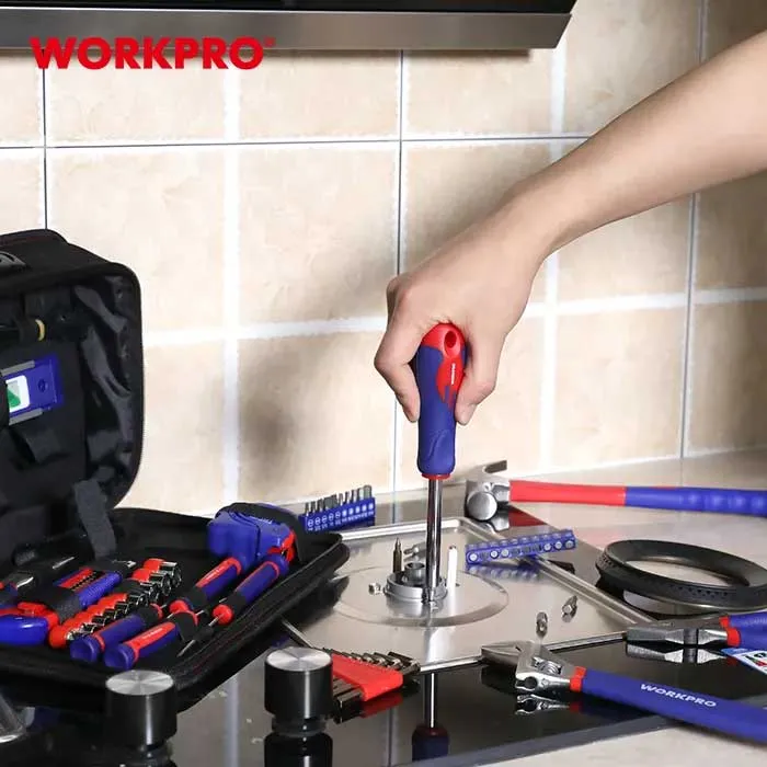 شنطة عدة قماش 100 قطعة من وورك برو - W009021 - الصورة 2