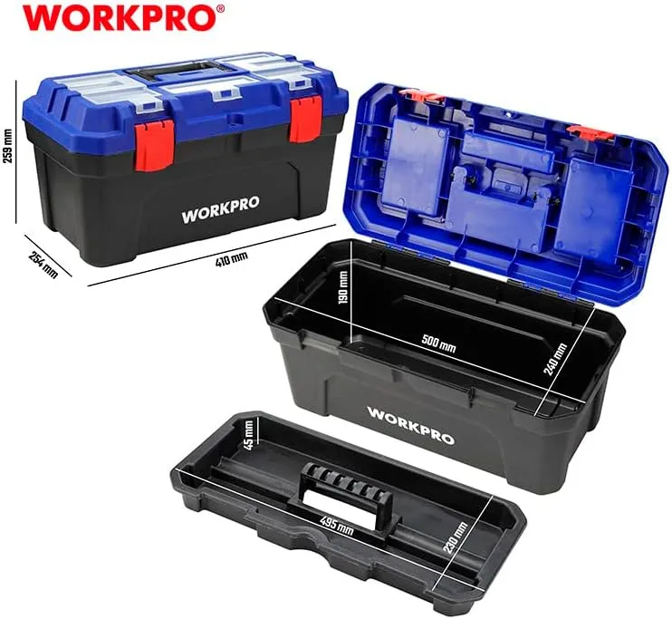 شنطة عدة 170 قطعة من وورك برو - W009002 - الصورة 3