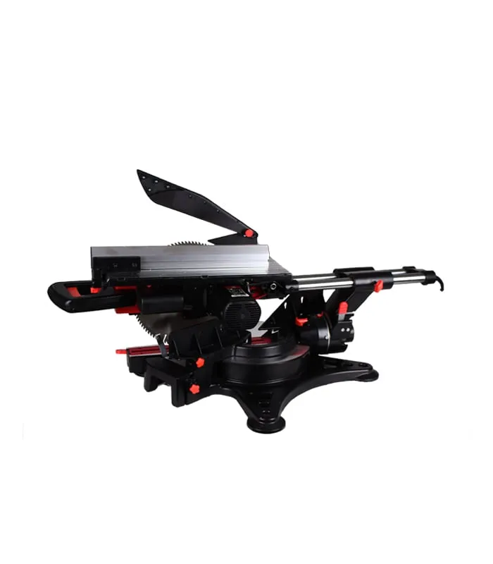 منشار ديسك سحاب + طاولة كهربائي 2000 وات - 12 بوصة 30 سم من MT مع إمكانية القطع بزاوية حتى °45 لتنفيذ جميع أعمال القطع وقص الأخشاب بدقة وسهولة موديل 7230 - الصورة 5