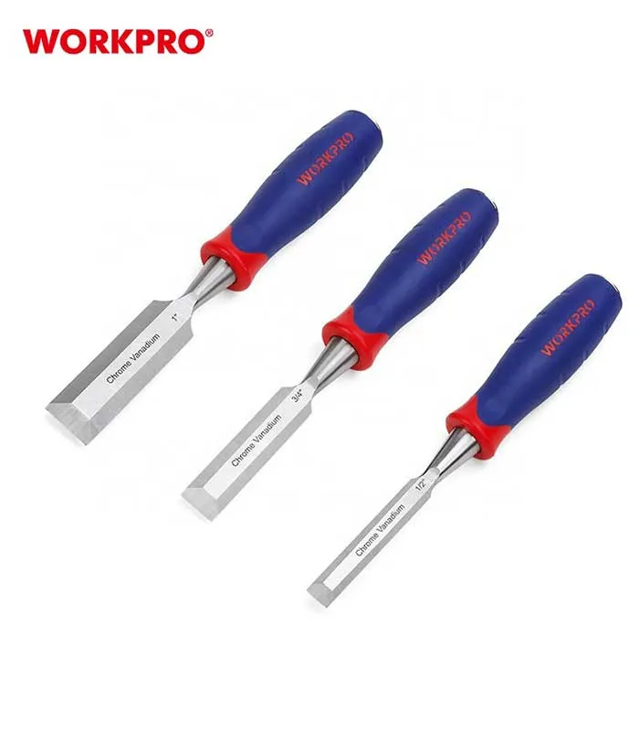 طقم ازميل نجارى 3 قطع من وورك برو - W001801 - الصورة 6