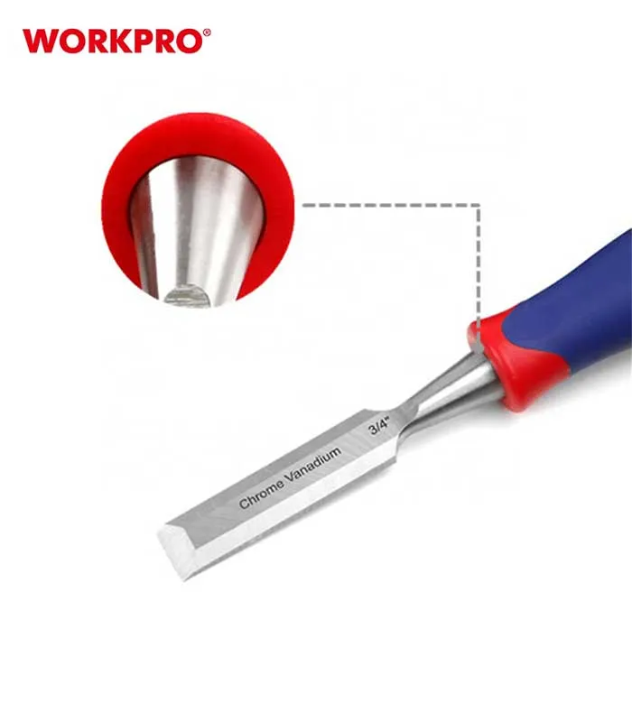 طقم ازميل نجارى 3 قطع من وورك برو - W001801 - الصورة 4