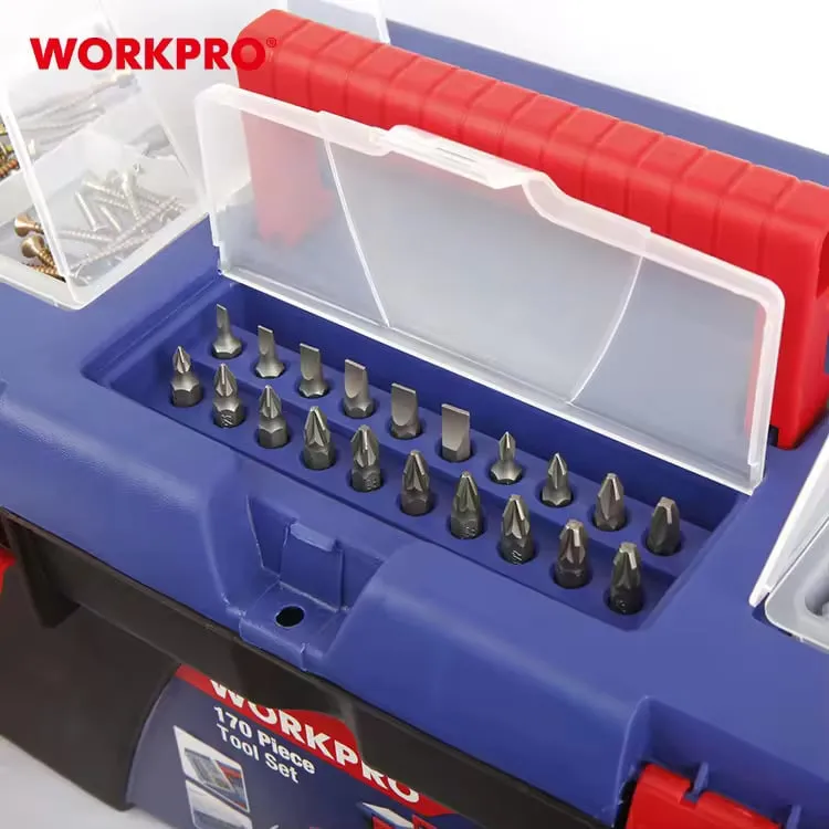 شنطة عدة 170 قطعة من وورك برو - W009002 - الصورة 6