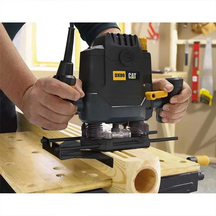 راوتر خشب كهربائي 2100 وات كات- CAT DX89 مقاس ٦ - ٨ - ١٢ ملي - الصورة 6