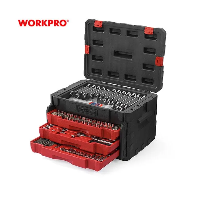 شنطة عدة 450 قطعة خدمة شاقة من وورك برو - W003056 - الصورة 5