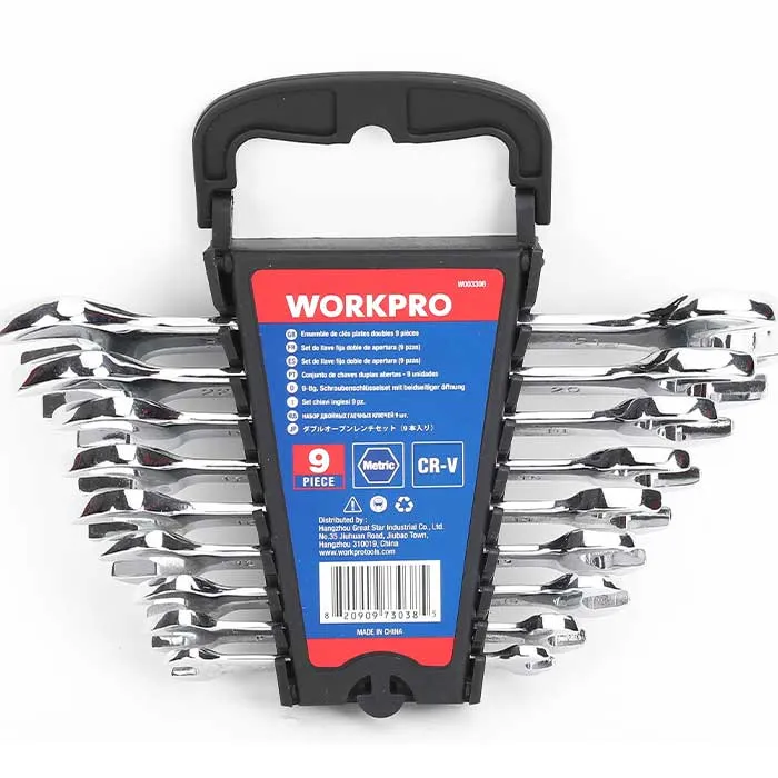 طقم مفتاح بلدي 9 قطع من وورك برو - W003306