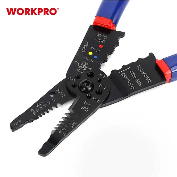 البنسة السحرية متعددة الاستخدامات W091018 + طقم مفكات وكشاف W021174 LED من ورك برو - الصورة 3