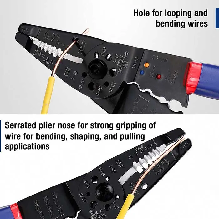 البنسة السحرية متعددة الاستخدامات W091018 + طقم مفكات وكشاف W021174 LED من ورك برو - الصورة 9