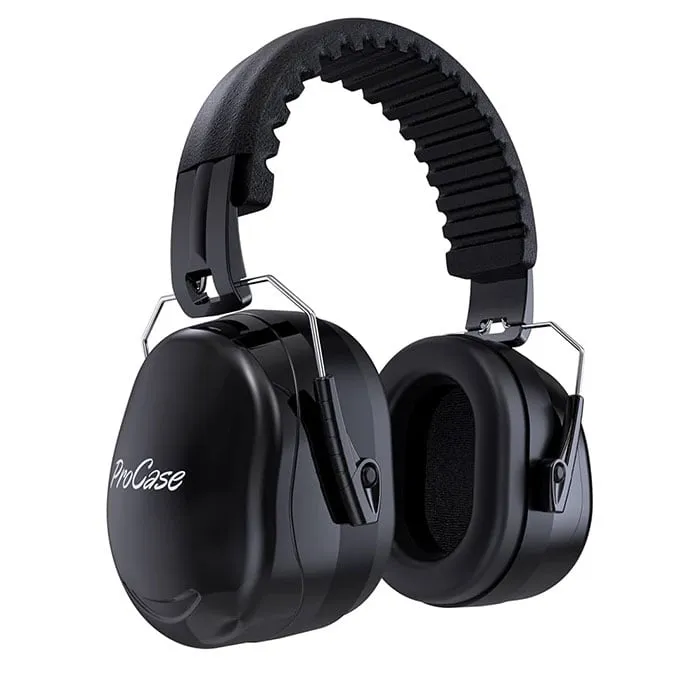 سماعة اذن ( كاتم صوت أسود بالحجارة )_10021