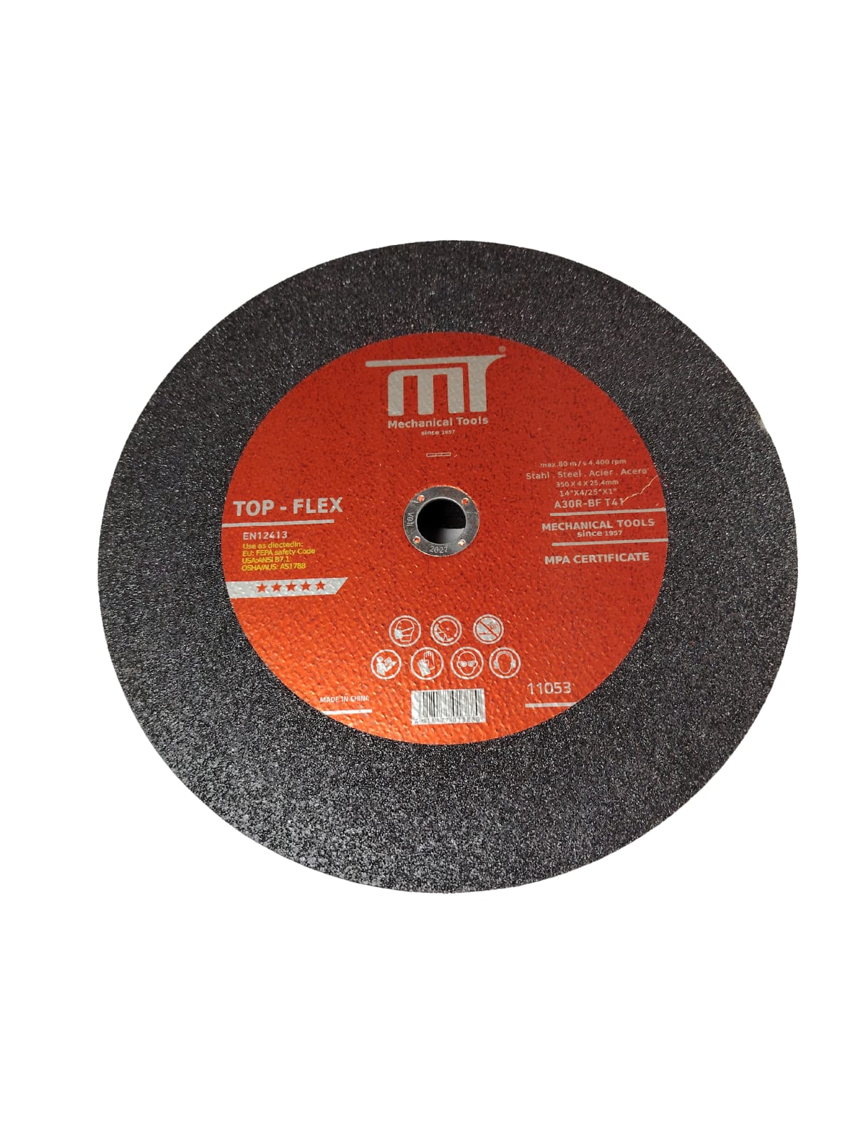 حجر قطعية 12 بوصة × 3 مم MT5178
