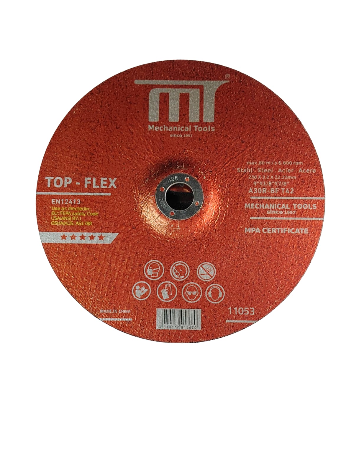 حجر قطعية 7 بوصة × 3 مم MT5173
